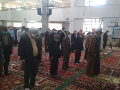 برگزاری نماز باشکوه عید سعید فطر در کاخک
