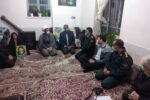 دیدار فرماندهی انتظامی گناباد با مادر شهید مقری