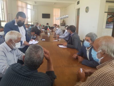 🔸جلسه انتخاب اعضای شورای اسلامی بخش کاخک برگزار شد.