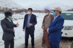 بازدید فرماندار جدید گناباد از محور کاخک به کریمو