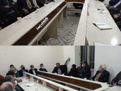 کمیته کشاورزی شورای شهر کاخک با جمعی از کشاورزان این شهر تشکیل جلسه داد.
