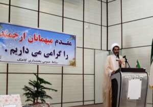 حجه الاسلام مقیمیان نائب رئیس شورای اسلامی شهر کاخک در جلسه معارفه بخشدار کاخک: