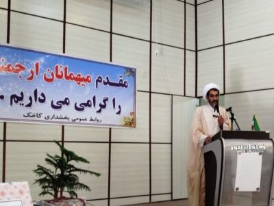 حجه الاسلام مقیمیان نائب رئیس شورای اسلامی شهر کاخک در جلسه معارفه بخشدار کاخک: