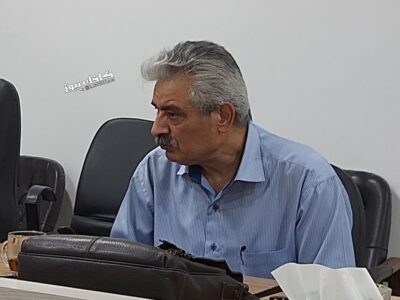 دکتر حسینی مدیر کانون فرهنگی آموزشی قلم چی در جلسه شورای اسلامی شهر کاخک: